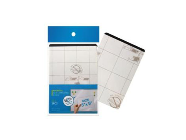 magnetic self - laminating cards